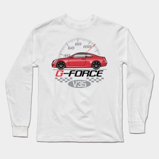 G-Force V35 Red Long Sleeve T-Shirt